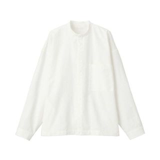 ムジルシリョウヒン(MUJI (無印良品))の【MUJI Labo】綿オックスフォードスタンドカラーシャツ(シャツ)