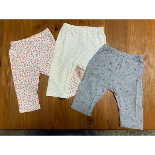 ベビー 春夏用ズボン 60－70  3枚セット(パンツ)