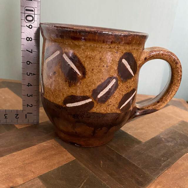 工房十鶴 コーヒー豆柄 マグカップ 目止め済み | hospitaldeyumbo.gov.co