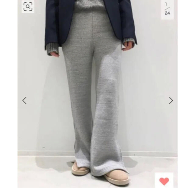 L'Appartement DEUXIEME CLASSE(アパルトモンドゥーズィエムクラス)のL'Appartement AMERICANA Sweat Pants  レディースのパンツ(カジュアルパンツ)の商品写真