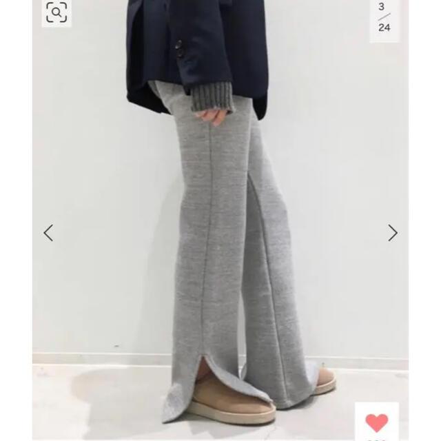 L'Appartement DEUXIEME CLASSE(アパルトモンドゥーズィエムクラス)のL'Appartement AMERICANA Sweat Pants  レディースのパンツ(カジュアルパンツ)の商品写真