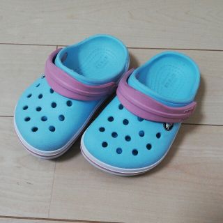 クロックス(crocs)のクロックス　サンダル　14センチ(サンダル)