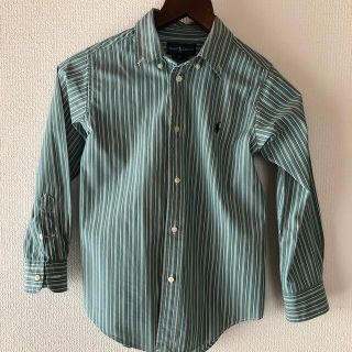 ポロラルフローレン(POLO RALPH LAUREN)のラルフ  ストライプ　ボタンダウンシャツ　サイズ6(120cm)(Tシャツ/カットソー)