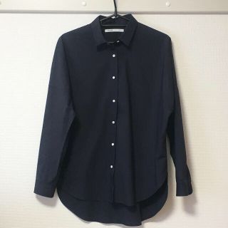 アーバンリサーチ(URBAN RESEARCH)のupper hights アッパーハイツ　 THE SHIRTS ネイビー (シャツ/ブラウス(長袖/七分))