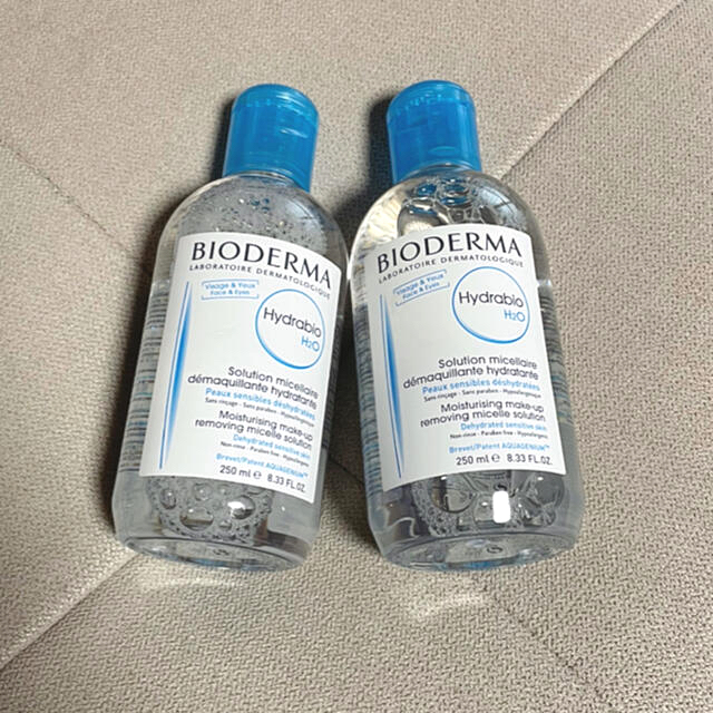 BIODERMA(ビオデルマ)のビオデルマ イドラビオ エイチツーオー(250ml)2個セット コスメ/美容のスキンケア/基礎化粧品(クレンジング/メイク落とし)の商品写真