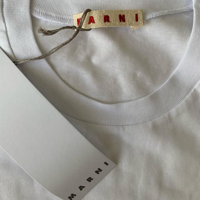 Marni(マルニ)の新作 MARNI 2021ss / ロゴTシャツ レディースのトップス(Tシャツ(半袖/袖なし))の商品写真