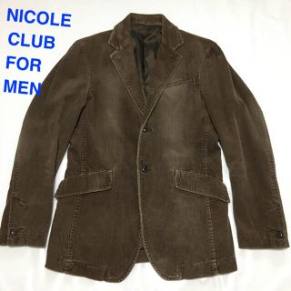 ニコルクラブフォーメン(NICOLE CLUB FOR MEN)のNICOLE CLUB FOR MEN コーデュロイジャケット(テーラードジャケット)