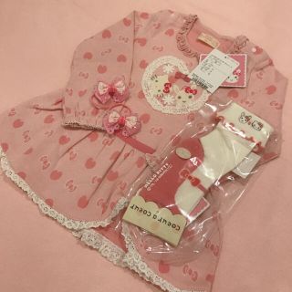 クーラクール(coeur a coeur)のクーラクール キティコラボ トップス 靴下(Tシャツ/カットソー)