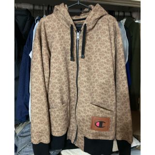 COACH - 【専用です】coach×champion スーパーフリースパーカー M