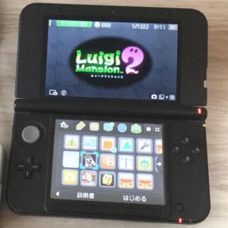 【美品】3DS LL メタリックブルー + ルイージマンション2