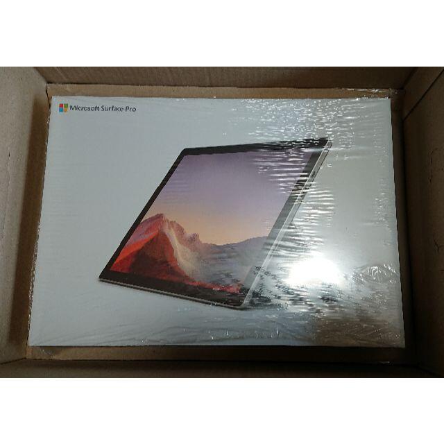 Microsoft(マイクロソフト)の新品　Surface Pro 7 (Win 10 home) VDV-00014 スマホ/家電/カメラのPC/タブレット(ノートPC)の商品写真