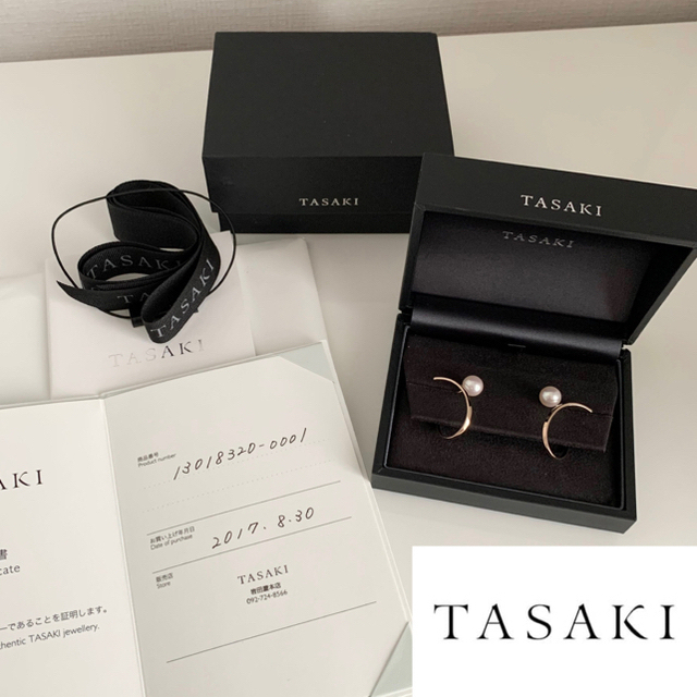 上品なスタイル TASAKI ピアス 定価225500円 タサキ 4/6まで値下げ【美