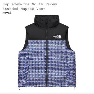 シュプリーム(Supreme)のSupreme®/The North Face® Nuptse Vest M(ダウンベスト)