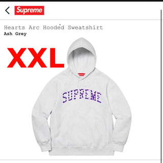 シュプリーム(Supreme)のhearts arc hooded sweatshirt XXL(パーカー)