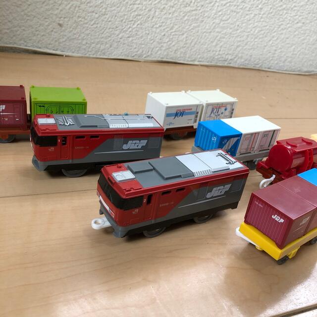 Takara Tomy(タカラトミー)のプラレール貨物列車シリーズ キッズ/ベビー/マタニティのおもちゃ(電車のおもちゃ/車)の商品写真