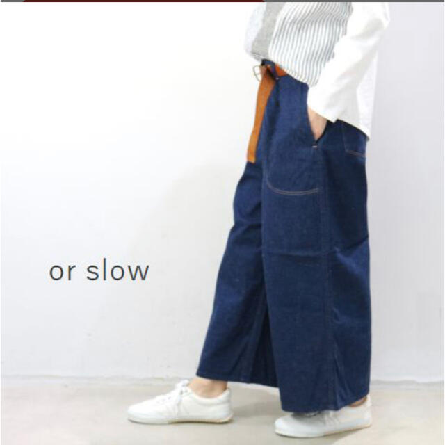 or slow(オアスロー)BAGGY RANCH PANTS