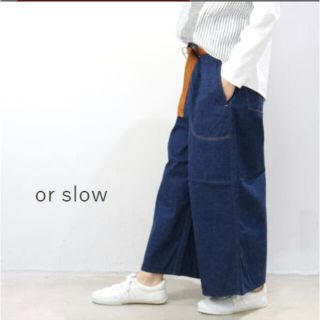 フリークスストア(FREAK'S STORE)のor slow(オアスロー)BAGGY RANCH PANTS (デニム/ジーンズ)