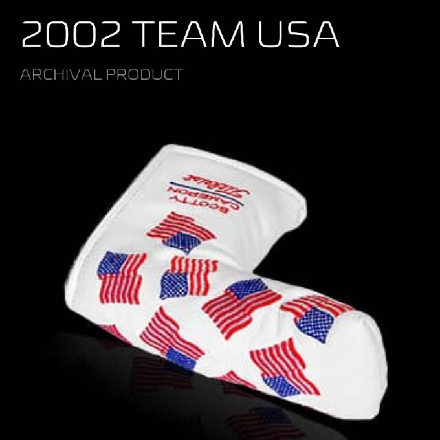 スコッティキャメロン パターカバー 2002ライダーカップ TEAM USA-