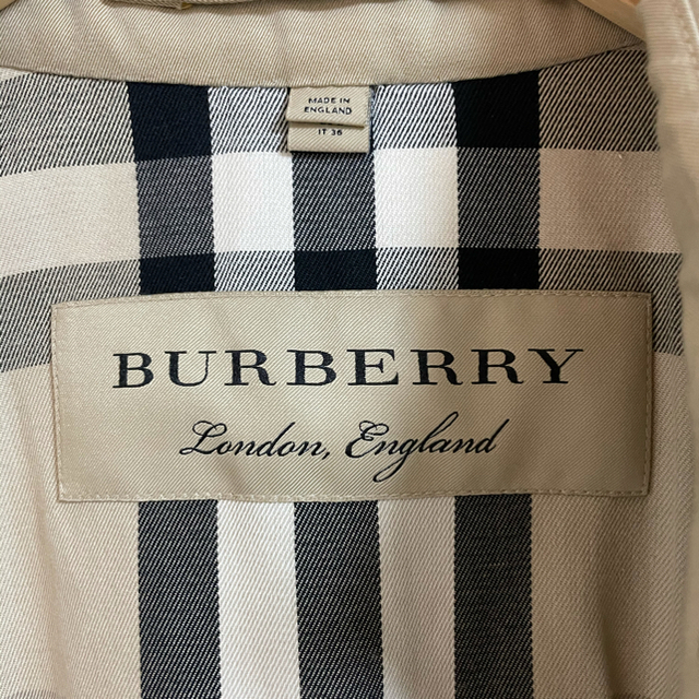 BURBERRY(バーバリー)のバーバリー　トレンチコート　burberry 36 レディースのジャケット/アウター(トレンチコート)の商品写真