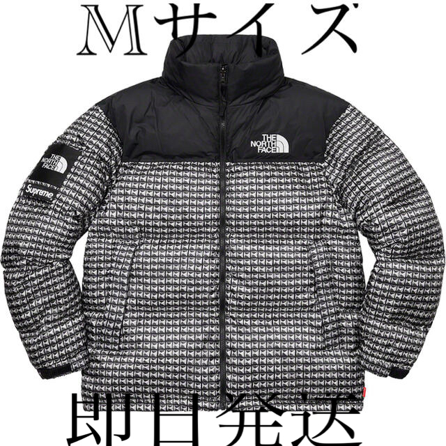 黒 M Supreme THE NORTH FACE STUDDED NUPTS