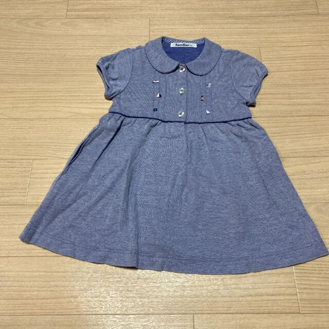 familiar(ファミリア)のファミリア100㎝ キッズ/ベビー/マタニティのキッズ服女の子用(90cm~)(ワンピース)の商品写真