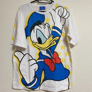 ドナルドダック(ドナルドダック)のディズニーリゾート ドナルド Tシャツ Lサイズ(Tシャツ(半袖/袖なし))