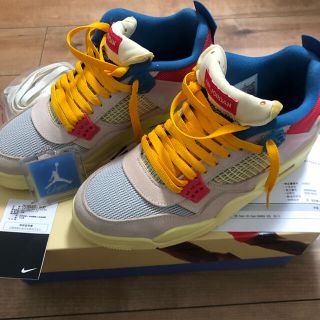 ナイキ(NIKE)のNIKE Union AIR JORDAN 4 RETRO SP 28cm(スニーカー)