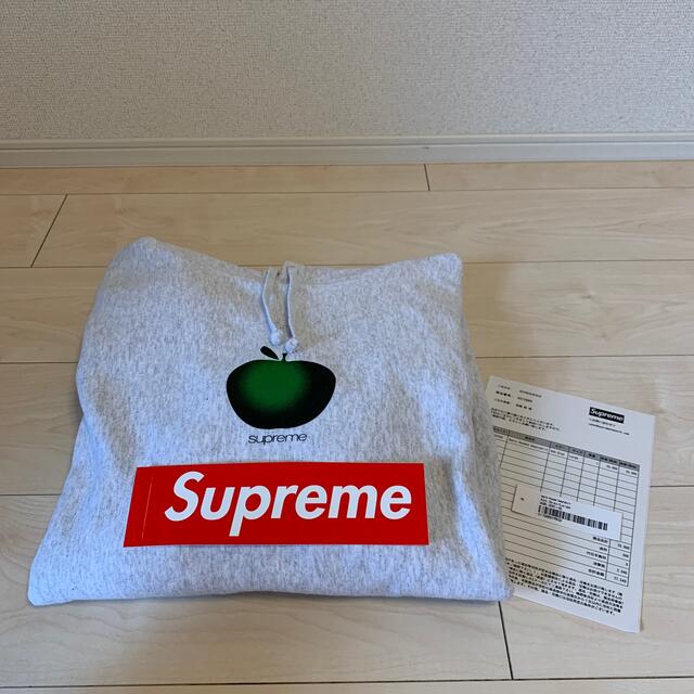 supreme apple hooded sweatshirt