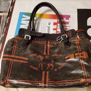 フェンディ(FENDI)の限界値お買得です‼軽量　FENDI セレリアフォーリインペリアーリ トートバッグ(トートバッグ)