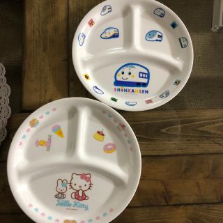 コレール(CORELLE)のコレールキャラクターランチプレート2枚セット(プレート/茶碗)