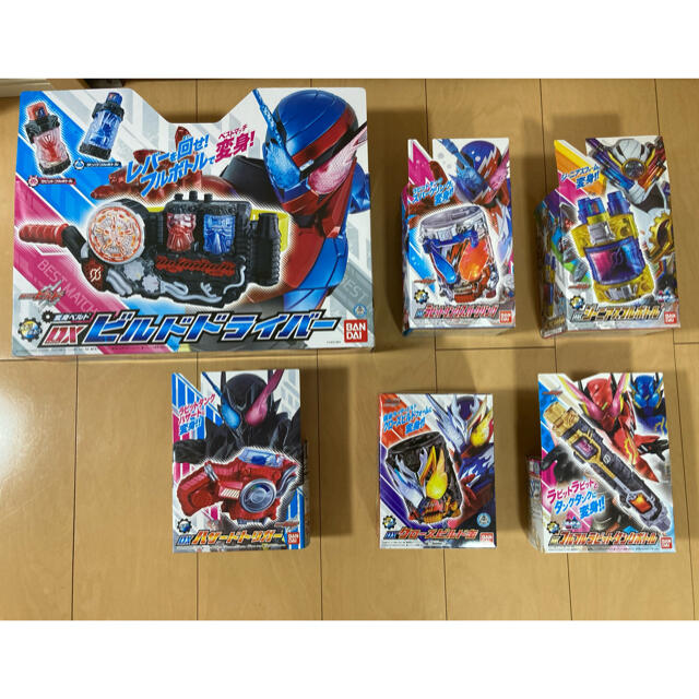 仮面ライダービルド 変身ベルト、アイテムセット 现货の通販 エンタメ