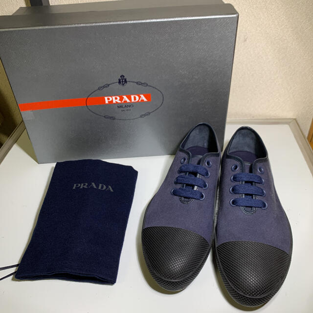 新品　PRADA プラダ　ドレスシューズ スニーカー　サイズ5