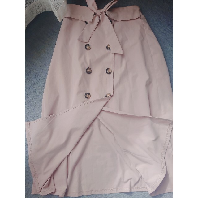ロングスカート ピンク  レディースのスカート(ロングスカート)の商品写真