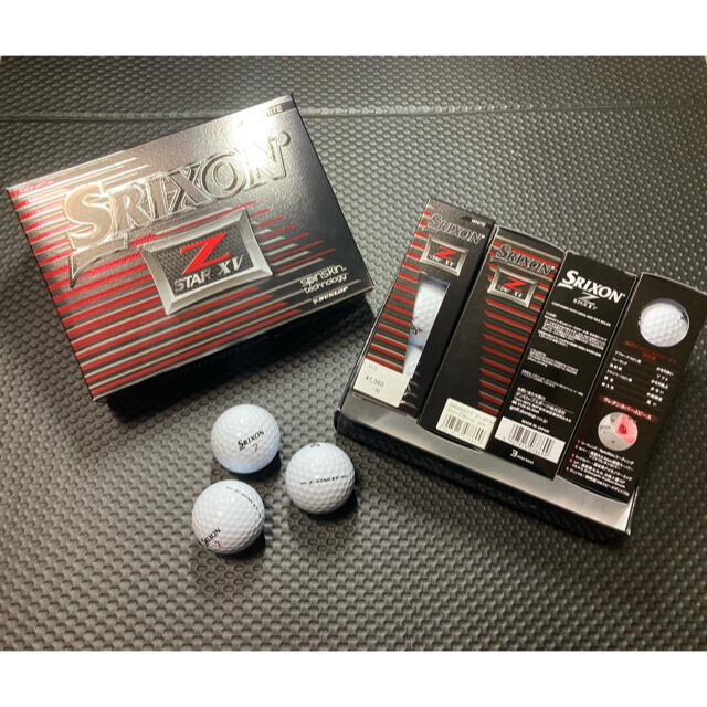 Srixon(スリクソン)の【専用品】SRIXON  Z-STAR XV ボール ホワイト チケットのスポーツ(ゴルフ)の商品写真