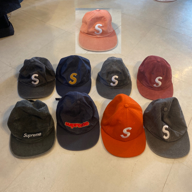 supreme キャップ 9点セット バラ売り1個7千円‼️ シュプリーム 日本に