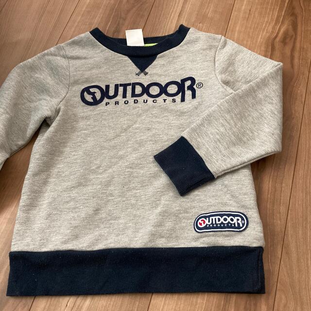 OUTDOOR(アウトドア)のoutdoor トレーナー🔵 キッズ/ベビー/マタニティのキッズ服男の子用(90cm~)(Tシャツ/カットソー)の商品写真