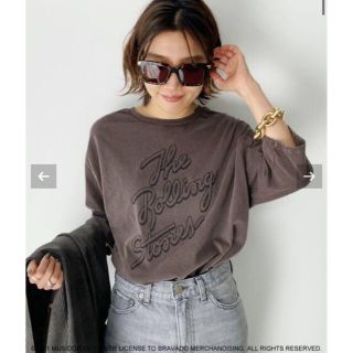 アパルトモンドゥーズィエムクラス(L'Appartement DEUXIEME CLASSE)のグッドロックスピードRock-Tsh STONES(Tシャツ(長袖/七分))