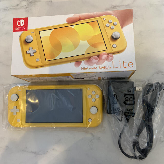 上品】 任天堂 スイッチライト 本体 イエロー - 携帯用ゲーム機本体