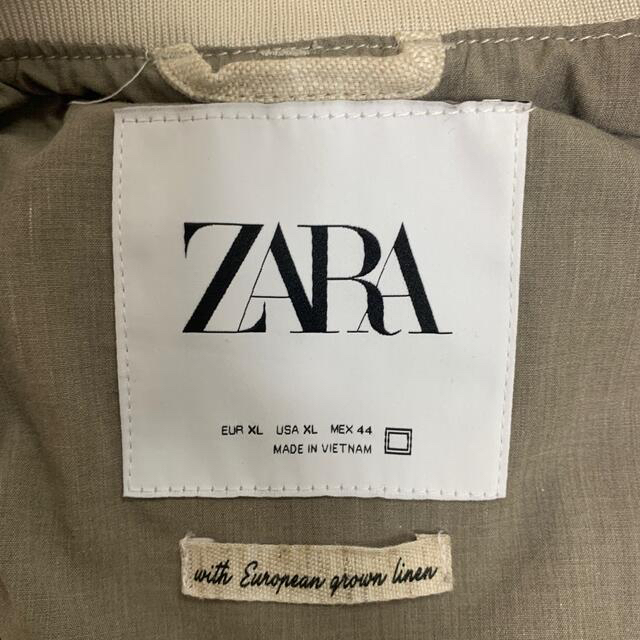 ZARA(ザラ)のZARA リネンジャケット メンズのジャケット/アウター(ブルゾン)の商品写真