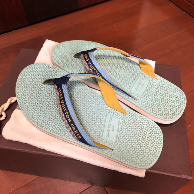 LOUIS VUITTON - ルイヴィトンビーチサンダル水色の通販 by みやい