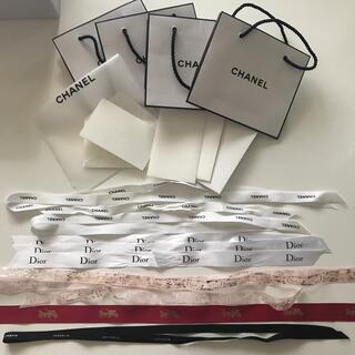 ディオール(Dior)のシャネル　ディオール　紙袋・メッセージカード・リボン(ショップ袋)