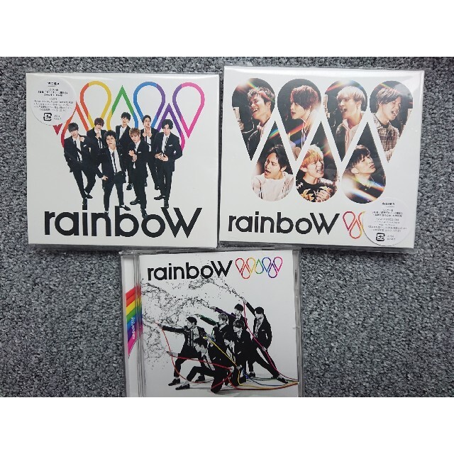 CDジャニーズWEST rainboW 3形態 特典.IDなし