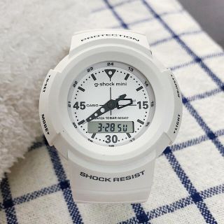 ビームスボーイ(BEAMS BOY)のCasio  G-SHOCK mini  GMN-500-7BJR ホワイト(腕時計)