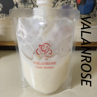 【VALANROSE】 クリームシャンプー 200g/残量約40〜50％(シャンプー)