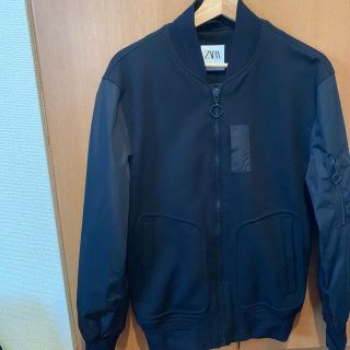 ザラ(ZARA)のZARA 黒・紺ジャケット(フライトジャケット)