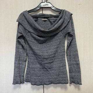 ザラ(ZARA)の【ZARA】グレー　カットソー トップス 長袖(カットソー(長袖/七分))