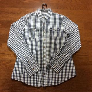 アバクロンビーアンドフィッチ(Abercrombie&Fitch)のアバクロンビー&フィッチ   レディースシャツ Lサイズ(シャツ/ブラウス(長袖/七分))