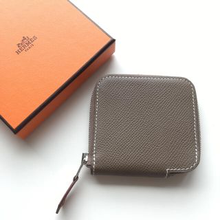 Hermes - HERMES エルメス シルクイン コインケース エトープ