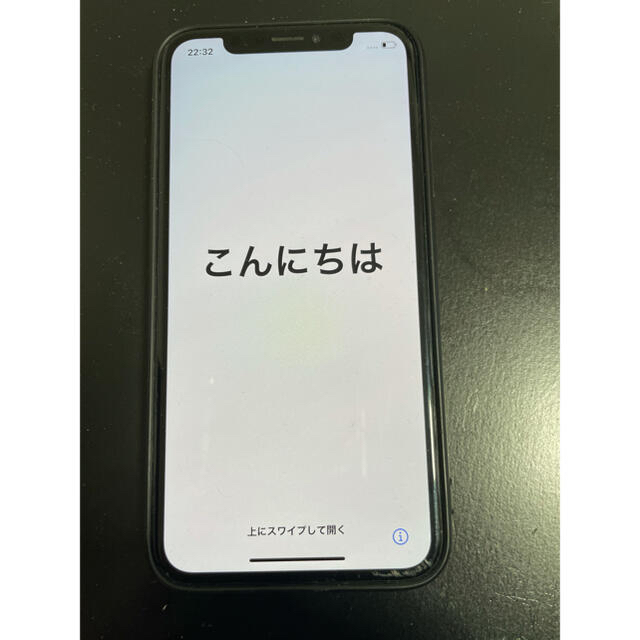 スマホ/家電/カメラiPhone x  SIMーフリ  ジャンク品