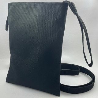 ムジルシリョウヒン(MUJI (無印良品))の無印 撥水ミニサコッシュ 黒 muji(ショルダーバッグ)